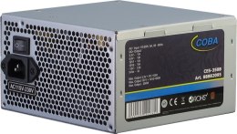 Inter-Tech Coba CES-350B moduł zasilaczy 350 W 20+4 pin ATX ATX Srebrny