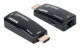 MANHATTAN kompakter 1080p HDMI over Ethernet Extender Kit