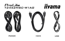 Iiyama ProLite T2452MSC-W1AG monitor komputerowy 60,5 cm (23.8