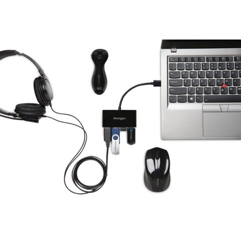 Kensington 4-portowy koncentrator USB 3.0