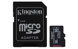 Kingston Technology Industrial 32 GB MiniSDHC UHS-I Klasa 10