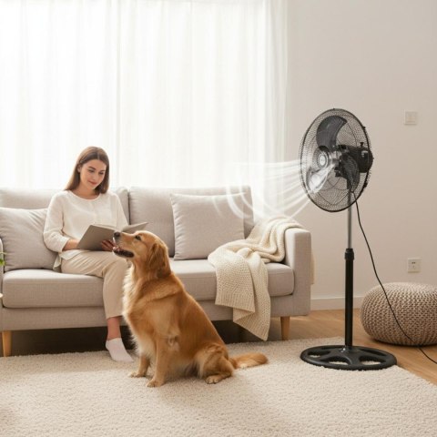 Wentylator 3w1, stojący+biurkowy+ścienny, 50w, klausberg, kb-9042