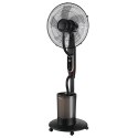 Wentylator mgiełkowy z nawilżaczem, led, z pilotem, klausberg, kb-9043