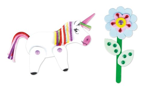 Zestaw robótki ręczne 800 elementów różowy