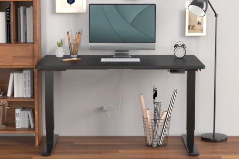 Digitus Elektrycznie regulowany stelaż stołu, dwa silniki, 3-stopniowy, kolor czarny