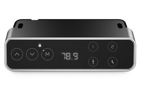 Digitus Elektrycznie regulowany stelaż stołu, dwa silniki, 3-stopniowy, kolor czarny