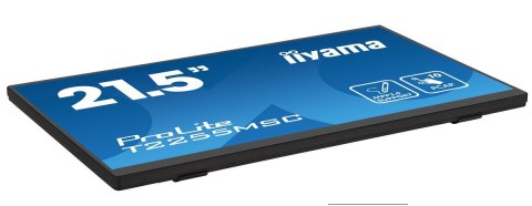 Iiyama ProLite T2255MSC-B1 monitor komputerowy 54,6 cm (21.5") 1920 x 1080 px Full HD LCD Ekran dotykowy Czarny