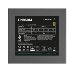 DeepCool PN850M moduł zasilaczy 850 W 20+4 pin ATX ATX Czarny