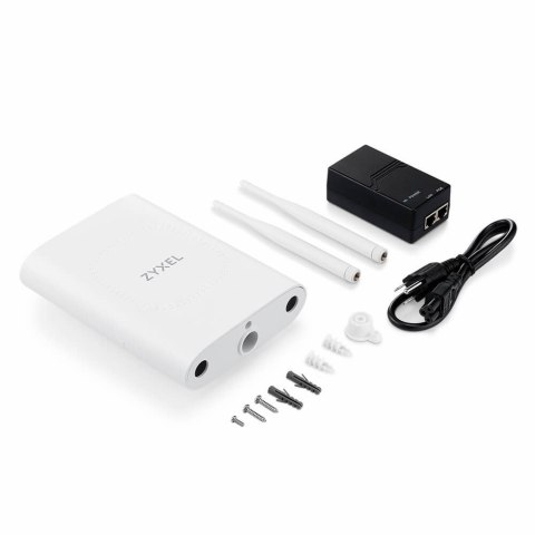 Access Point Wi-Fi 7 Zyxel Outdoor IP55 NWA55BE 2.4GHz(2x2)/5GHz(2x2) PoE+ 1x2.5G (zasilacz w kpl.)