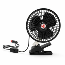 DA644 Wiatrak samochodowy obrotowy 12v na klips
