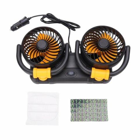 DA645 Wentylator samochodowy podwójny 12v