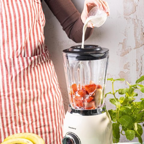 Blender kielichowy, wyświetlacz led,smoothie mikser kruszy lód,1,5l