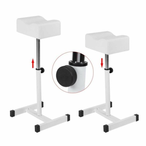 CA46 Kosmetyczny podnóżek biały