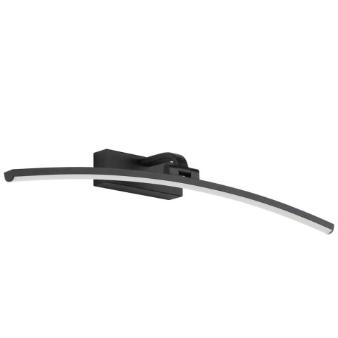 ZD198A Lampka ścienna łuk 60cm biała neutralna czarna