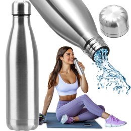 Butelka termiczna bidon termiczny na wodę kawę stal nierdzewna termos 500ml -o390