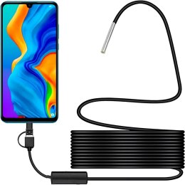Endoskop 3,9mm hd kamera inspekcyjna android usb-c