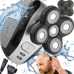 Golarka trymer męska maszynka do golenia włosów brody głowy akumulatorowa ur183