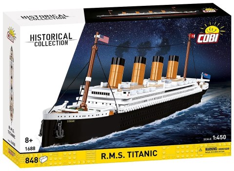 Klocki r.m.s. titanic 848 elementów