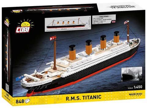 Klocki r.m.s. titanic 848 elementów