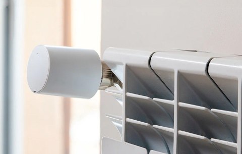 Shelly BLU TRV Głowica termostatyczna Biały