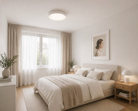 Plafon led Drax 32W 4000K biały natynkowy