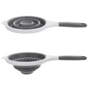 Cedzak Sitko z Uchwytem Kuchenne Silikonowe Składane Solidne ORION 25,5 cm