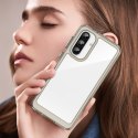 Etui pokrowiec z elastyczną ramką do Samsung Galaxy A26 Outer Space Case - przezroczysto czarny