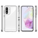 Etui pokrowiec z elastyczną ramką do Samsung Galaxy A26 Outer Space Case - przezroczysty