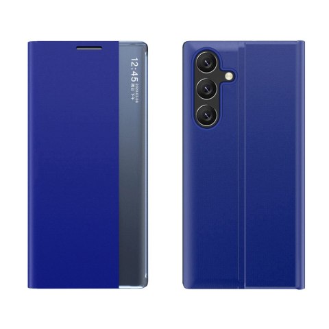 Etui pokrowiec z klapką podstawką do Samsung Galaxy A16 / A16 5G New Sleep Case - niebieski