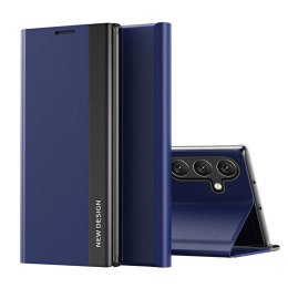 Etui pokrowiec z klapką podstawką na Samsung Galaxy A26 Sleep Case Pro - niebieski