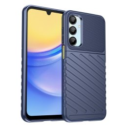 Etui silikonowe pancerny pokrowiec na Samsung Galaxy A26 Thunder Case - niebieski