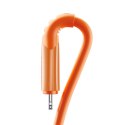 Kabel przewód USB-A - iPhone Lightning Vibrant Series 3A 1.2m - pomarańczowy