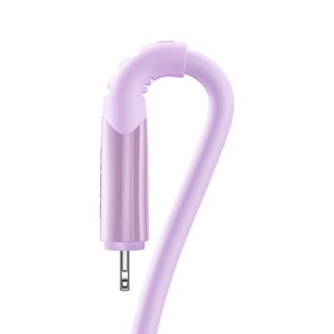Kabel przewód USB-C - iPhone Lightning Vibrant Series 30W 1.2m - fioletowy