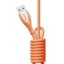 Kabel przewód USB-C - iPhone Lightning Vibrant Series 30W 1.2m - pomarańczowy