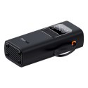 Kompresor akumulatorowy pompka do kół z wyświetlaczem 50W 4000mAh - czarny