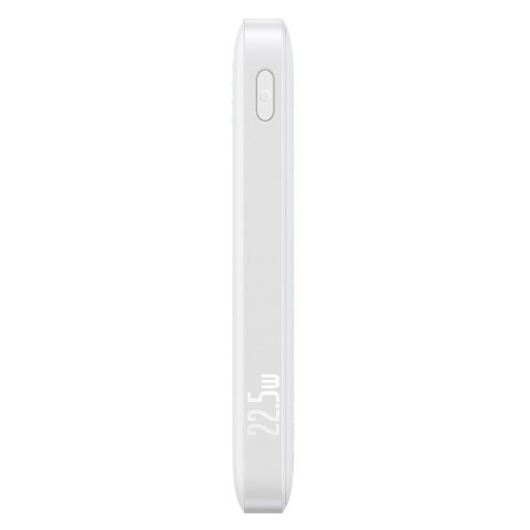 Powerbank 10000mAh 22.5W EnerFill FP21 USB-A USB-C z kablem USB-C - biały