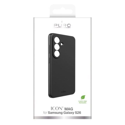 Etui silikonowe na Samsung Galaxy S26 ICON - czarne