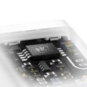 Ładowarka sieciowa USB-C GaN5 30W z kablem USB-C 100W 1m - biała