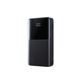 Powerbank 10000mAh 22.5W USB-A USB-C z wyświetlaczem JR-QP191 Mini - czarny