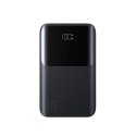 Powerbank 10000mAh 22.5W USB-A USB-C z wyświetlaczem JR-QP191 Mini - czarny