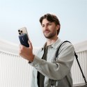 Powerbank magnetyczny 10000mAh z podstawką wbudowanym kablem USB-C Qi2 MagSafe 30W - czarny