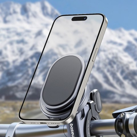 Uchwyt rowerowy do smartfona telefonu na kierownicę - czarny