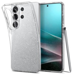 Etui na Samsung Galaxy S26 Ultra Liquid Crystal Glitter - brokatowo-przezroczyste
