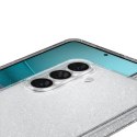 Etui pokrowiec case na Samsung Galaxy S26+ Liquid Crystal Glitter - brokatowo-przezroczysty