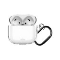Etui pokrowiec na słuchawki AirPods 4 0.3 Nude - przezroczysty