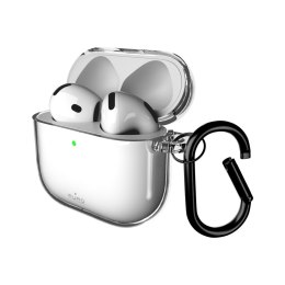 Etui pokrowiec na słuchawki AirPods 4 0.3 Nude - przezroczysty