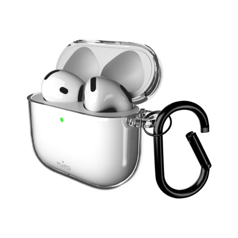 Etui pokrowiec na słuchawki AirPods 4 0.3 Nude - przezroczysty