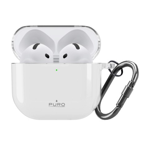 Etui pokrowiec na słuchawki AirPods 4 0.3 Nude - przezroczysty