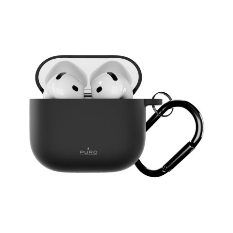 Etui pokrowiec na słuchawki AirPods 4 Icon - czarny