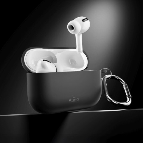 Etui pokrowiec na słuchawki AirPods Pro 3 Icon - czarny